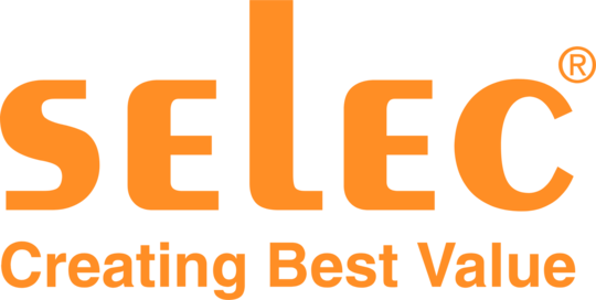 Selec logo – available at Rama Electricals, Goregaon East